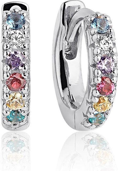 Immagine prodotto Sif Jakobs Anelli senza tempo con zirconi Ellera SJ-E1066-CZ - Diametro: 2 cm (Argento 925 con zirconi)