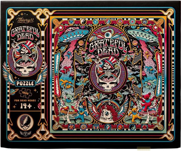 Actual product image Theory11 The Grateful Dead Multi-Dimensionales Puzzle (1000 Teile) (1000 pieces)