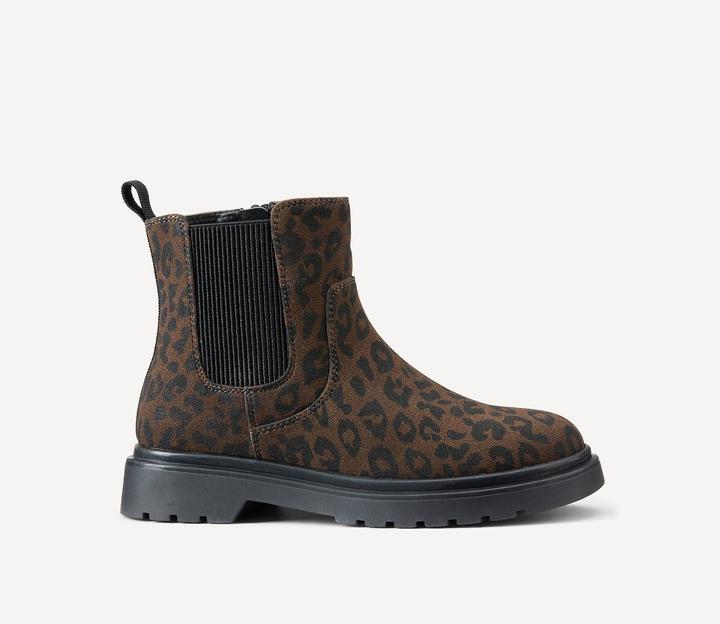 La Redoute Collections Chelsea-Stiefeletten mit Leopardenmuster (34)