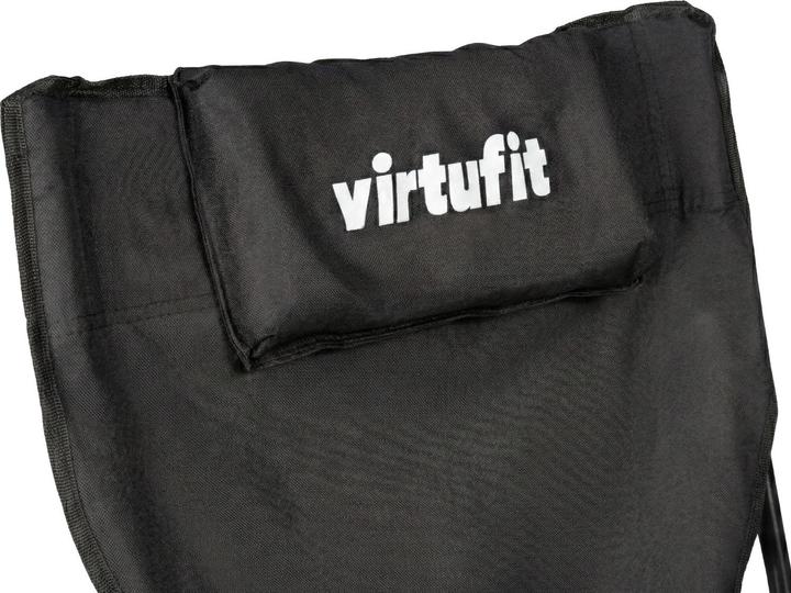 Actual product image Virtufit Folding Camping Chair with Footrest