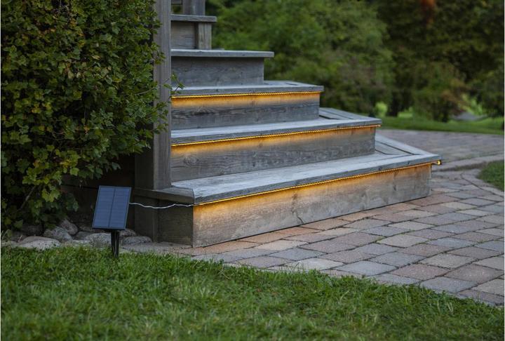Image du produit Star Trading Guirlande lumineuse solaire Strip Light (Blanc chaud, 500 cm, Intérieur)