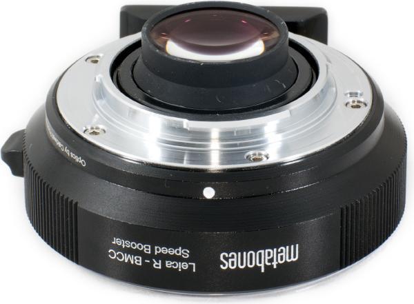 Actual product image Metabones Speed Booster Leica R to Blackmagic BMCC MFT
