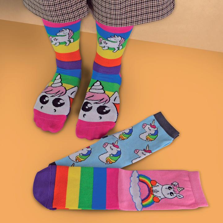 Produktbild Sock Snob Regenbogen (3er Pack, 30 - 36)