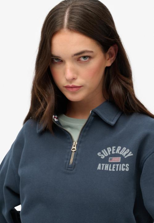 Actual product image Superdry Athletic Collared Half Zip Jumper (XS)