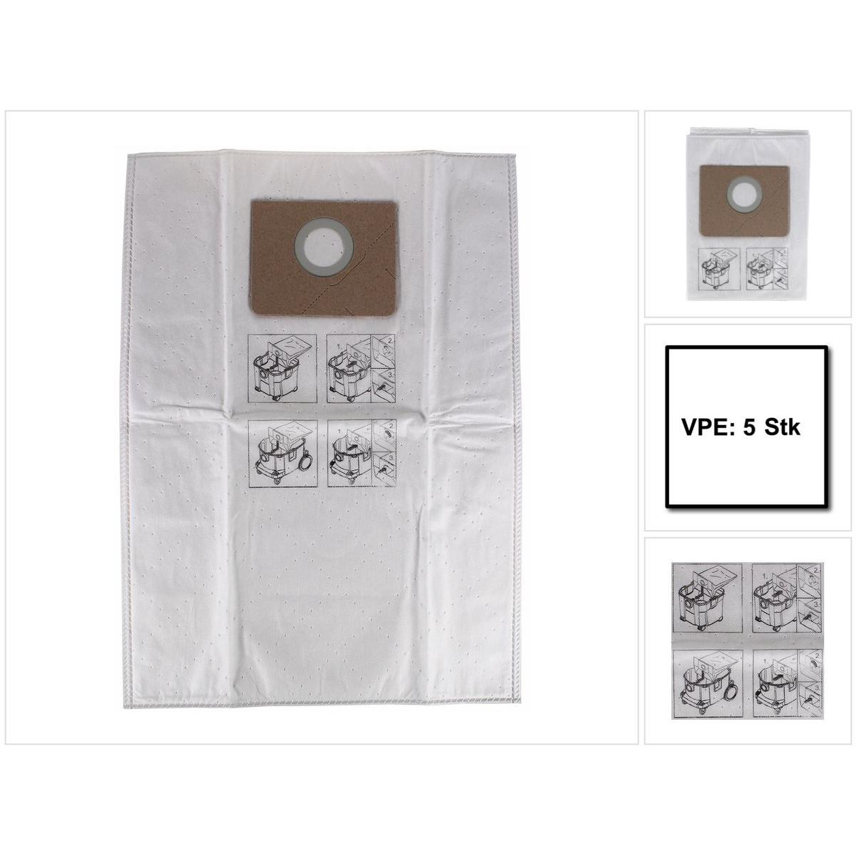 Thumbnail - Fein, Industriestaubsauger Zubehör, Filtersack 5er Set 31345062010