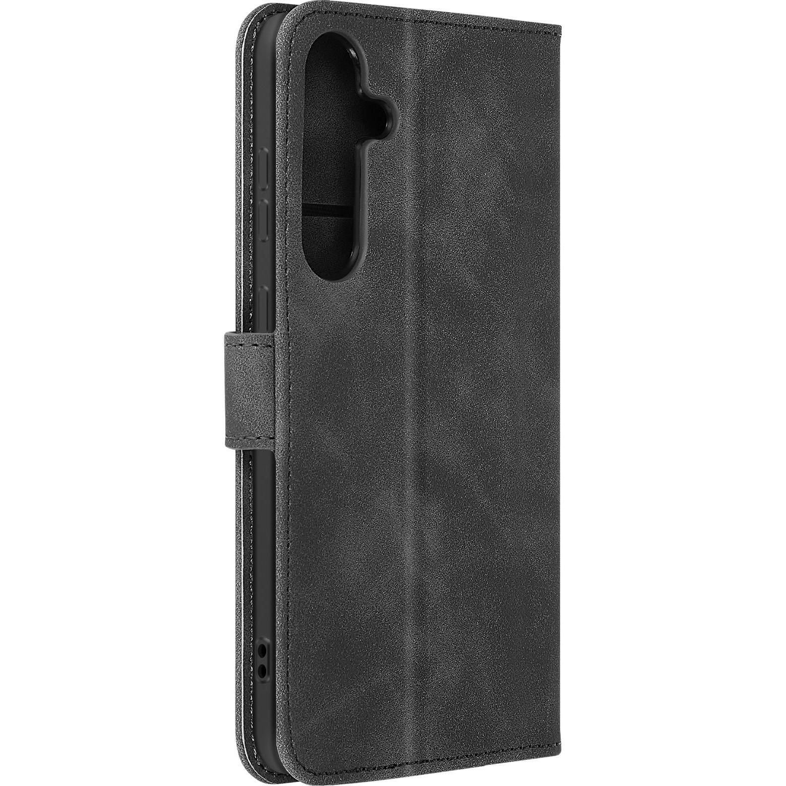 Thumbnail - Avizar Tender Book Series (Samsung Galaxy S24+), Smartphone Hülle, Schwarz