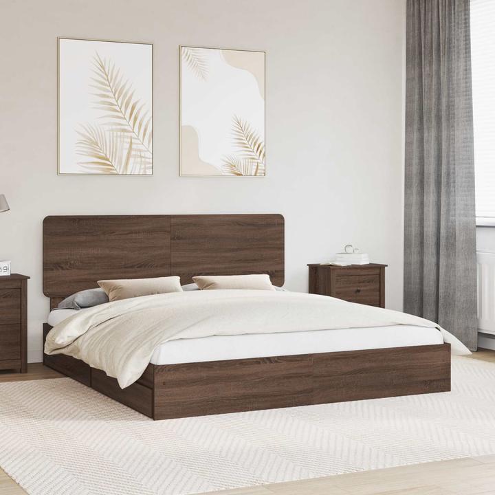 Produktbild vidaXL Plattformbett (200 x 200 cm)
