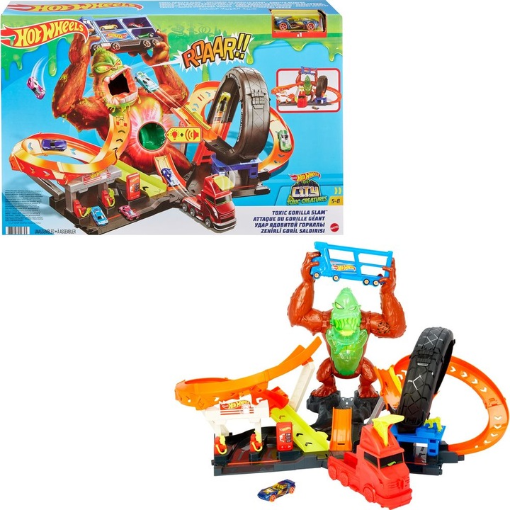 Actual product image Hot Wheels Toxic Gorilla Slam