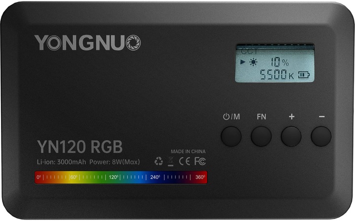Produktbild Yongnuo video light LED YN120 RGB WB (Videoleuchte)