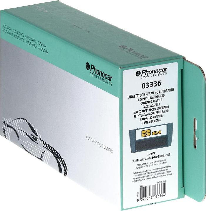 Produktbild Phonocar Kit Radioblende schwarz Jaguar