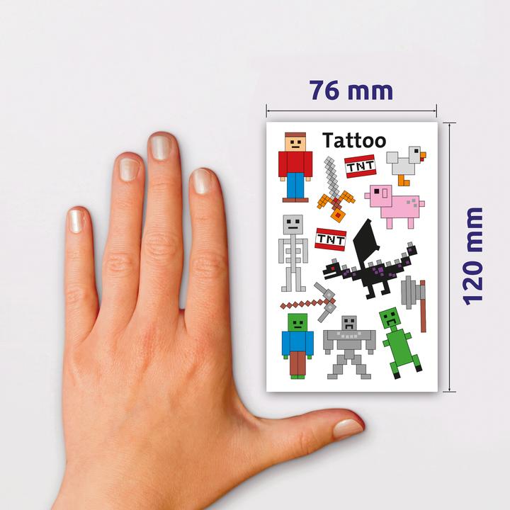 Actual product image Z-Design Kids Tattoos (13 Sticker)