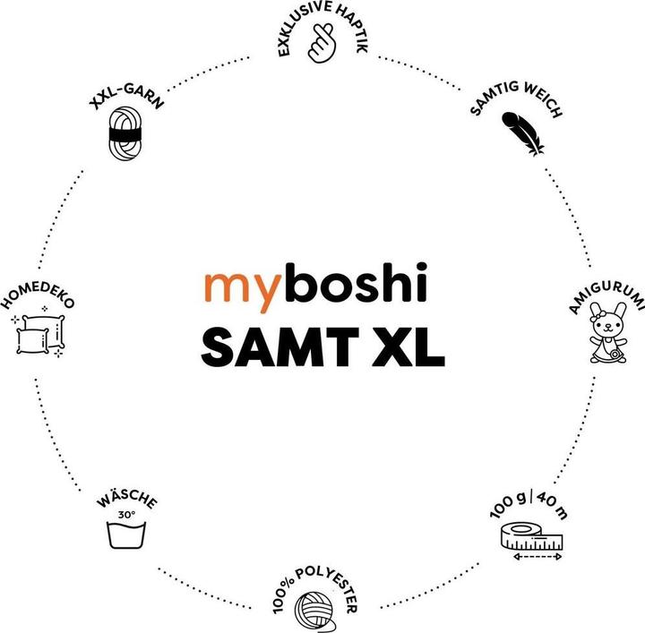 Produktbild Myboshi Wolle Chenille (40 m)