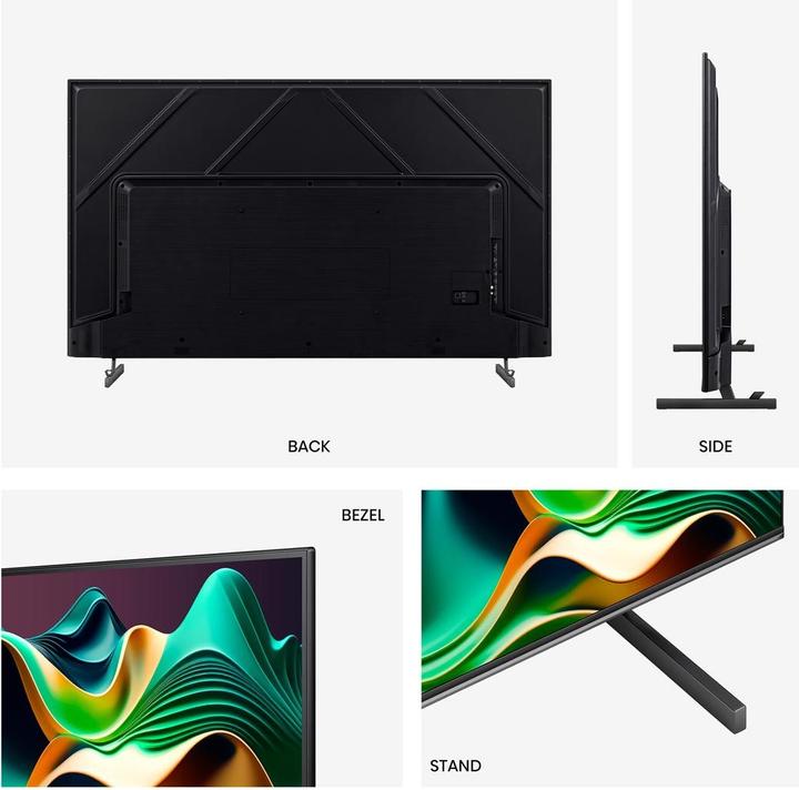 Produktbild Hisense TV 65U6NQ (164 cm (65 Zoll), schwarz/dunkelgrau, UltraHD/4K, Triple Tuner, Mini LED) (65", U7K, Mini-LED, 4K)