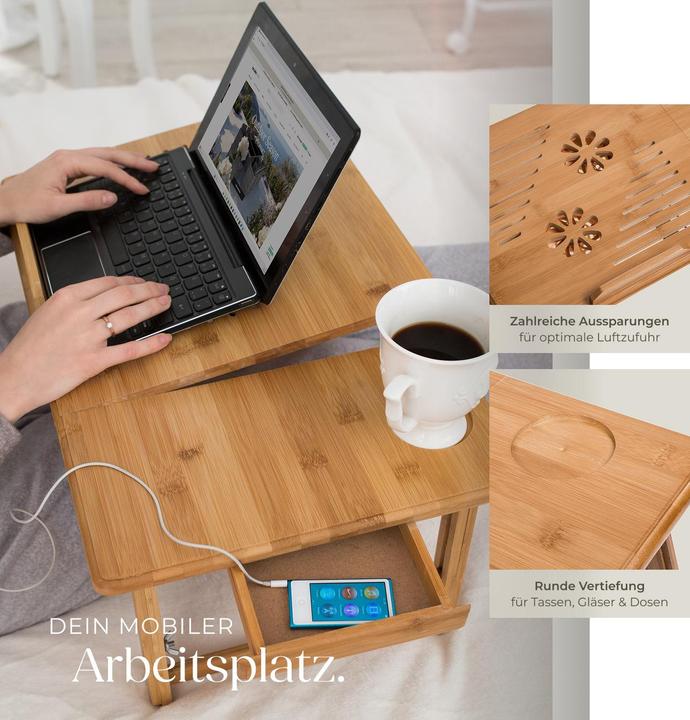 Produktbild tectake Laptoptisch