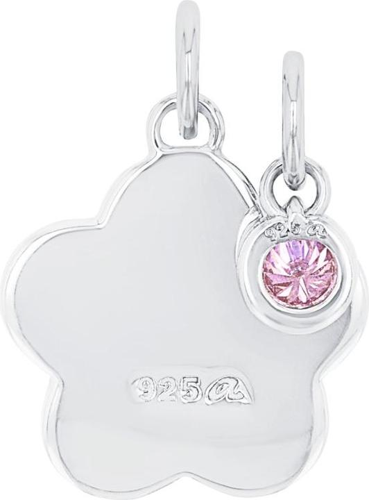 Immagine prodotto Amor Ciondolo Cupido da donna, argento 925, vetro | fiore (Argento 925)