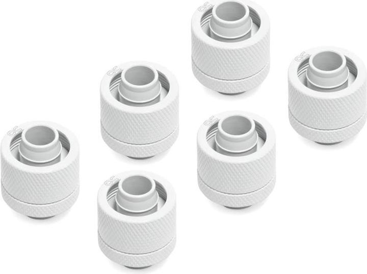 Alphacool ANS Eiszapfen 16/10mm Anschraubt??lle G1/4 - White Sixpack
