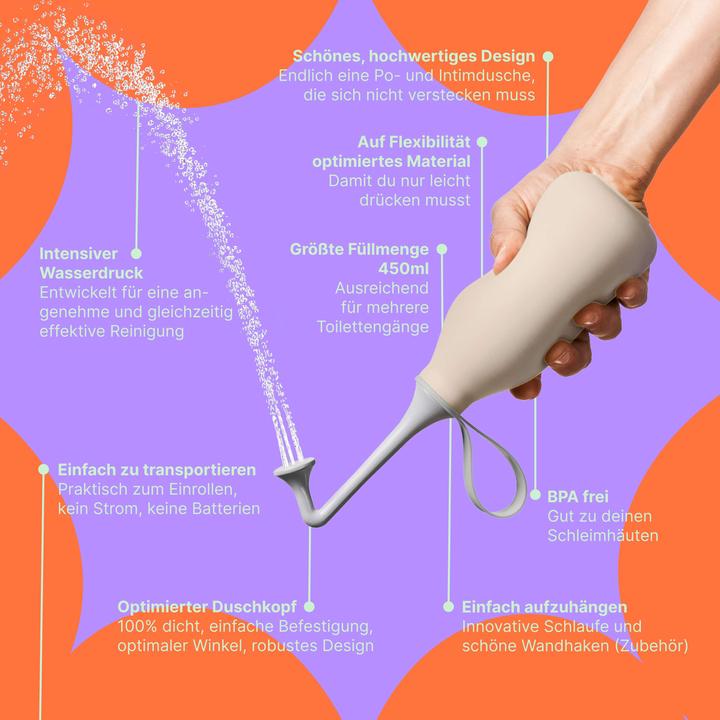 Actual product image Bidetlity Podusche (450 ml, Intimate shower)