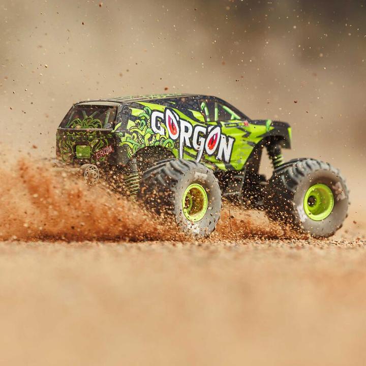 Produktbild Arrma Monster Truck Gorgon Grom Brushed 4x4 RTR 1:16 Gelb