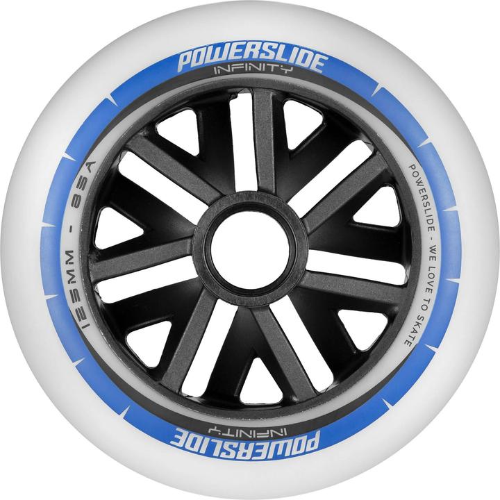 Actual product image Powerslide Skateboard Wheels Infinity 6-Pack 2023 (125 mm)