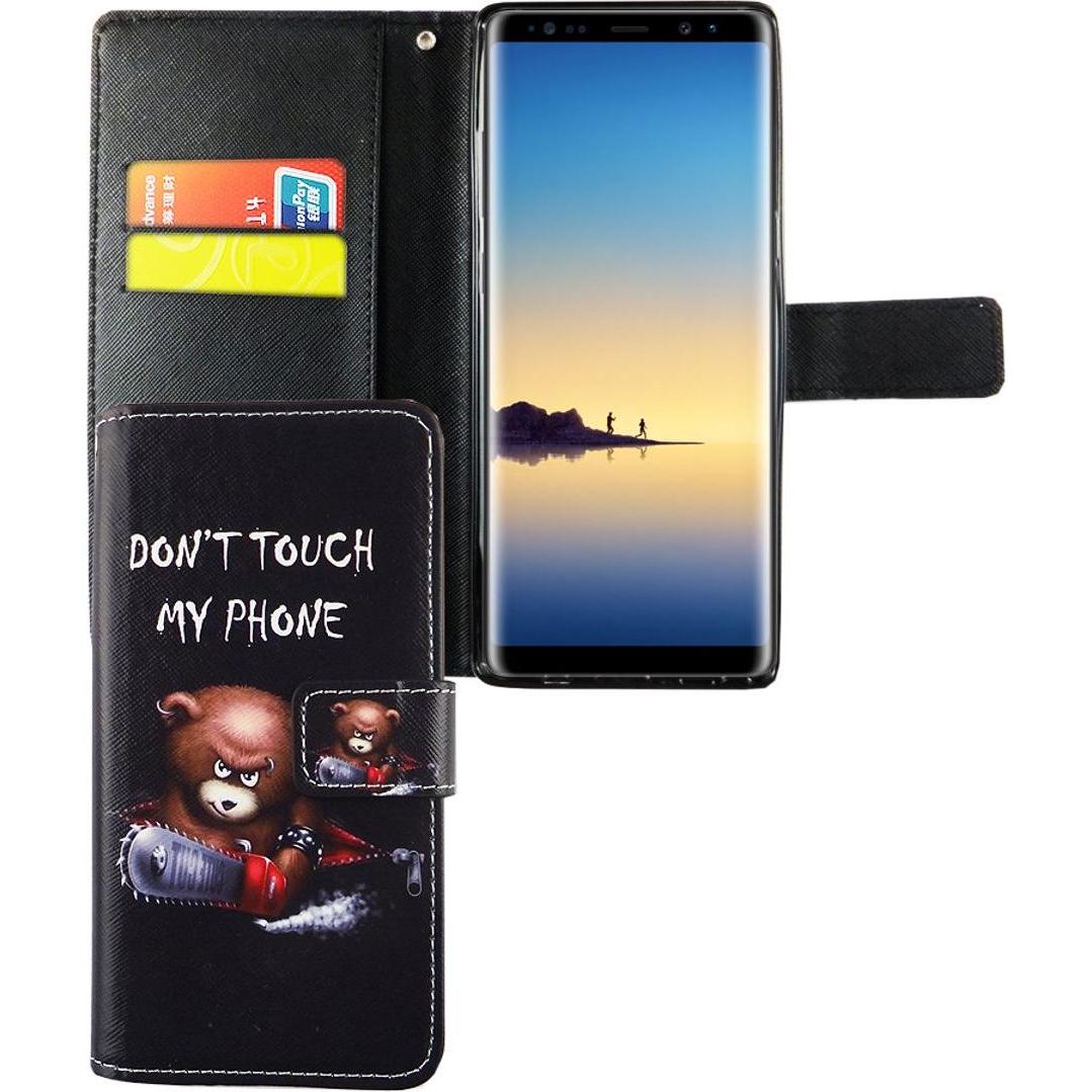 Thumbnail - König Design Hülle Handy Schutz für Samsung Galaxy Note 8 Case Cover Tasche Wallet Etui Neu (Samsung Galaxy Note 8), Sma...