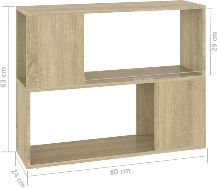 Image du produit vidaXL TV-Schrank (80 x 24 x 63 cm)