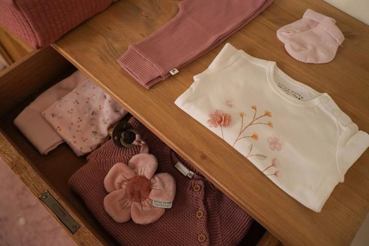 Produktbild Little Dutch Strampler gestrickt Pink (74)