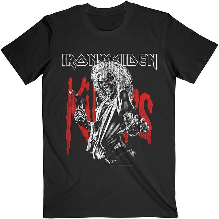 Iron Maiden Killers Eddie Large Graphic Distress