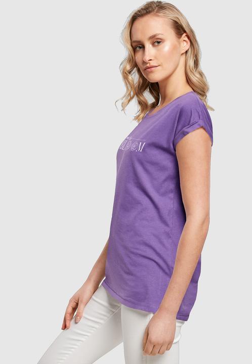 Produktbild Merchcode Ladies Time to bloom - Extended Shoulder Tee - 118693 (L)