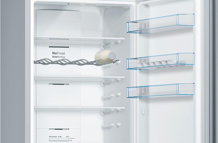 Produktbild Bosch Hausgeräte 4 Serie KGN392LDC Kühl-Gefrierkombination Freistehend 368 L T Edelstahl (368 l)