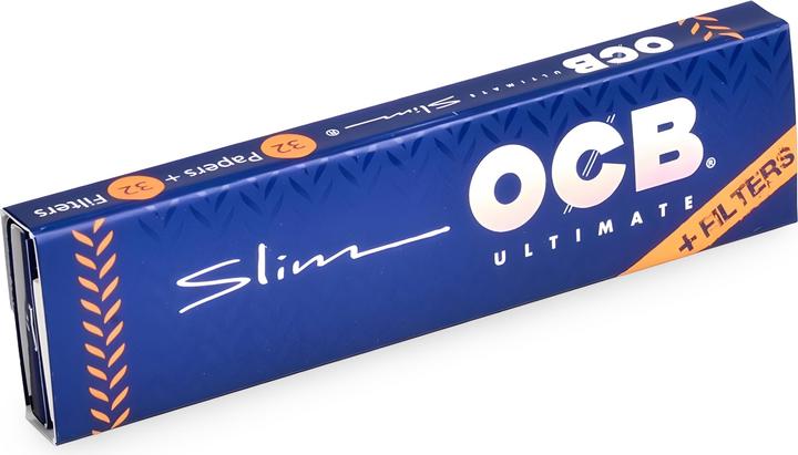 Produktbild OCB Karton mit Rolling Papers Slim Ultimate + Filter
