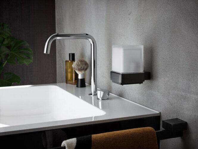 Produktbild Emco loft Sensor-Seifenspender, satiniertes Kristallglas