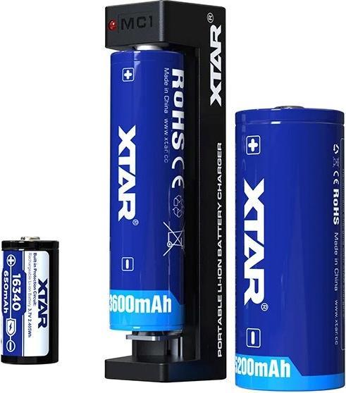 Image du produit Blow XTAR MC1 Ladegerät für 18650 21700 Akkus (1 pcs, 18650, 21700, Piles rechargeables + chargeur)