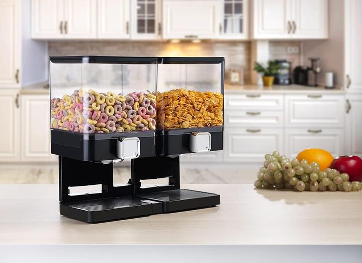 Actual product image Rosenstein & Söhne Double dispenser for cereals & snacks