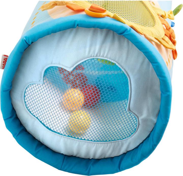 Actual product image Haba Crab roll rainbow world (Italian, English, German, French)