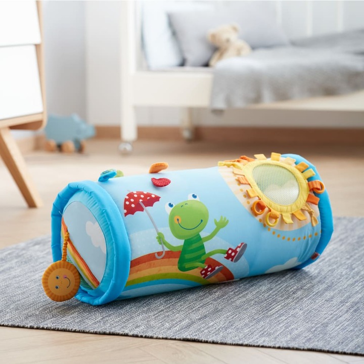 Produktbild Haba Krabbelrolle Regenbogenwelt (Italienisch, Englisch, Deutsch, Französisch)