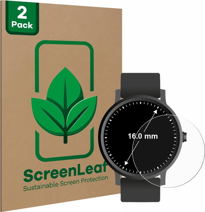 Actual product image ScreenLeaf Protective film sustainable screen protector screen protector film clear transparent