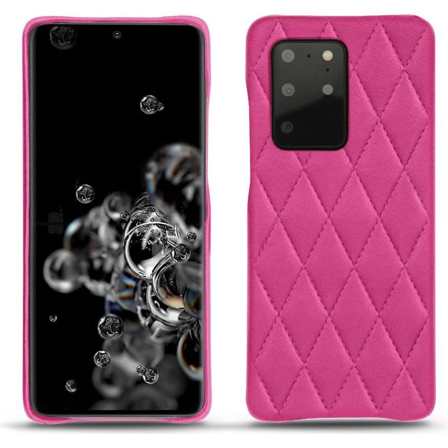 Noreve Lederschutzhülle (Samsung Galaxy S20+ 5G), Smartphone Hülle, Rosa