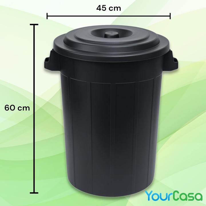 Produktbild YourCasa Mülltonne mit Deckel (70 l)