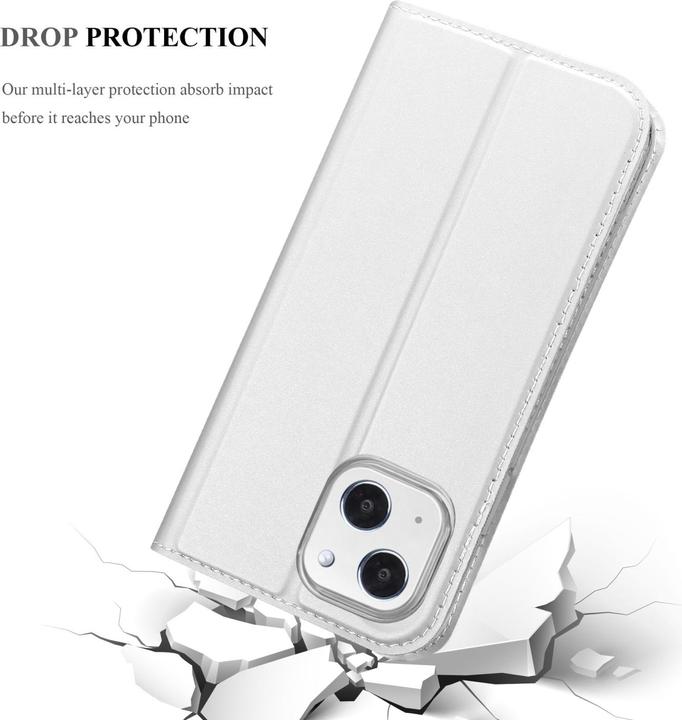 Actual product image Cadorabo Classy Book cover (Apple iPhone 13 mini)