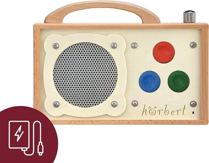 Produktbild Hörbert für Senioren - 3 Tasten - mit USB-C Anschluss