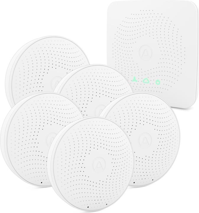 Produktbild Airthings Smart Kit (5x Wave Plus + 1x Hub)