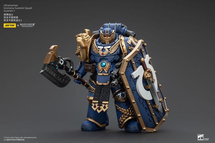 Actual product image Joy Toy Warhammer The Horus Heresy Ultramarines Invictarus Suzerain Squad Suzerain 1