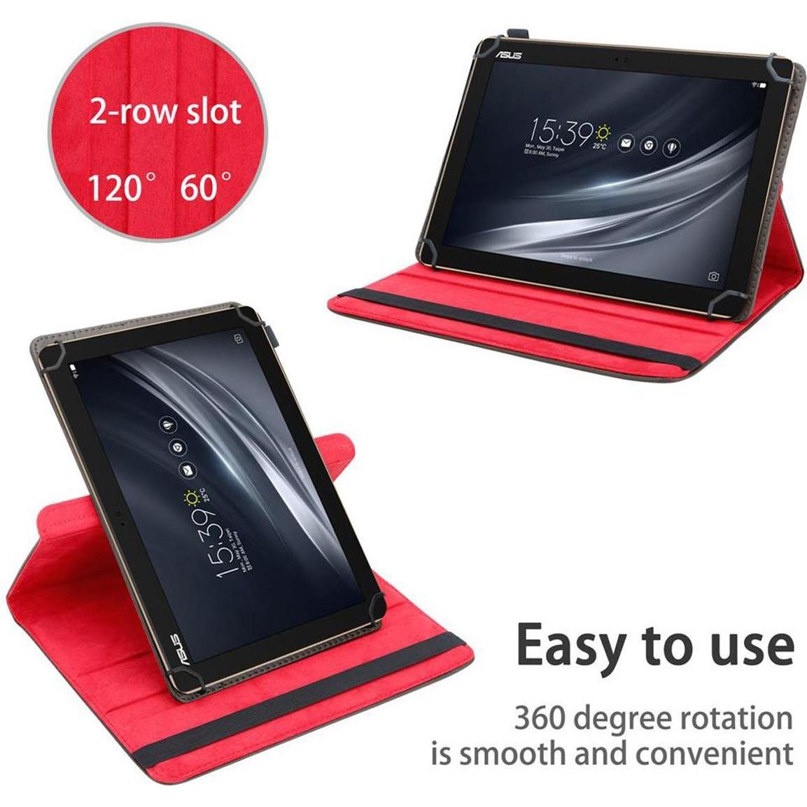 Thumbnail - Cadorabo Tablet Hülle Universal 360 (Asus ZenPad 10), Tablet Hülle, Braun