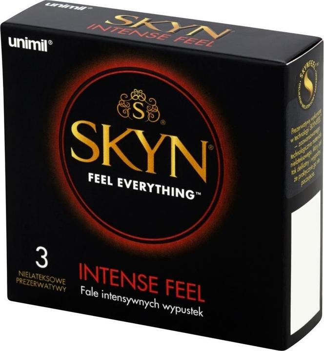 Produktbild Unimil Skyn Feel Everything Intense Feel Non-Latex Condoms 3Pcs (3 Stk.)