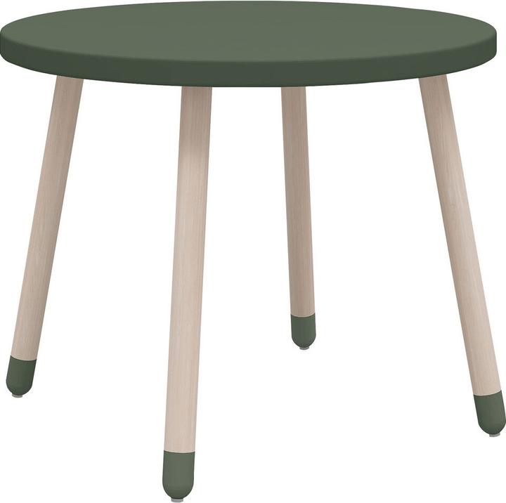 Flexa Kindertisch Dots Rund Tiefgrün (Kindersitzgruppe)