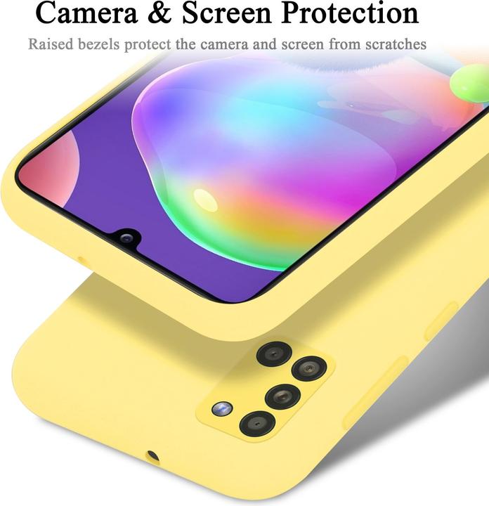 Immagine prodotto Cadorabo Copertura della cassa del silicone liquido TPU (Samsung Galaxy A31)