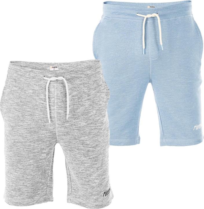 Grey Melange & Blue Melange