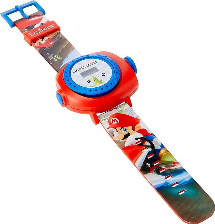 Produktbild Lexibook Digital Projektionsuhr im Mario Kart Design mit 20 Bildern zum Projizieren (Deutsch, Niederländisch)
