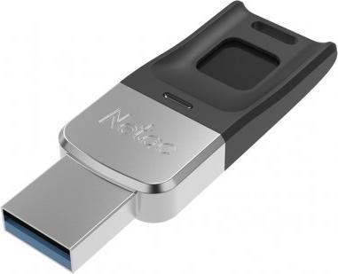 Actual product image Netac US1 USB3.0 AES 256-bit Fingerprint Encryption Drive 32GB (32 GB, USB 3.0)