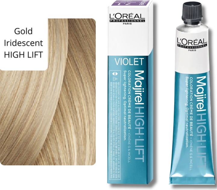 Actual product image L'Oréal Professionnel Majirel High Lift Hair Color (Gold Iridescent High Lift)